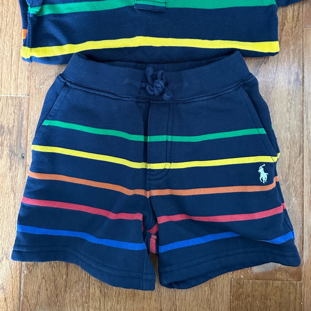 Toddler Boys (2/2T) Polo Ralph Lauren shirt and shorts set - Picture 3 of 4